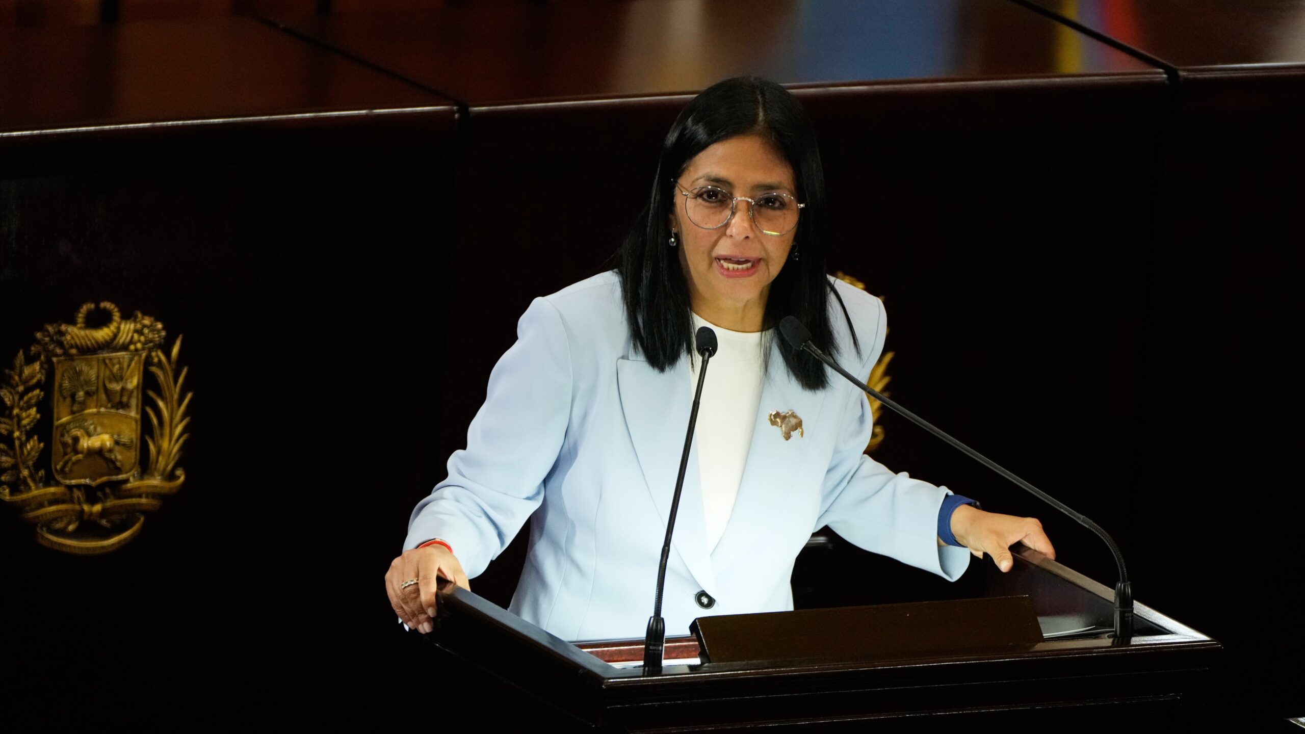 Delcy Rodríguez Anuncia Amnistía General para Presos Políticos en Venezuela