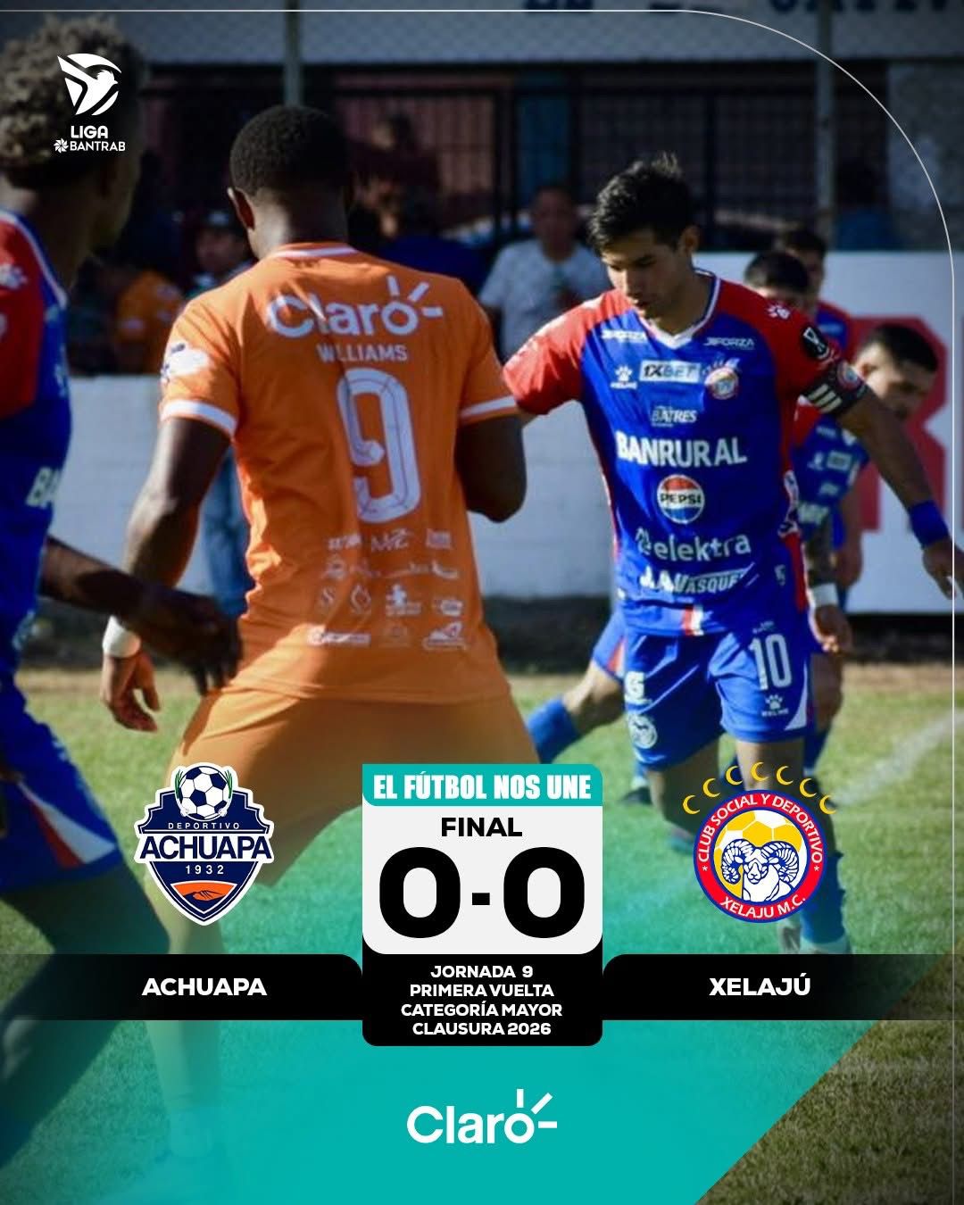 Nada para nadie – Xelajú Vs Achuapa